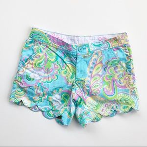 Lilly Pulitzer Buttercup Shorts Double Trouble 0